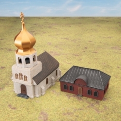 Flames Of War: Eastern Front: Soviet Buildings (English)
