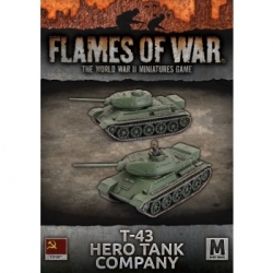 Flames Of War: Eastern Front T-43 Tank Company (x2) (inglés)