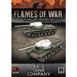 Flames Of War: Eastern Front KV-3 Tank Company (x2) (inglés)