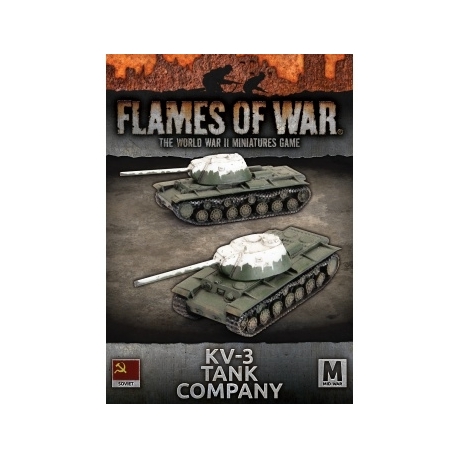 Flames Of War: Eastern Front KV-3 Tank Company (x2) (inglés)
