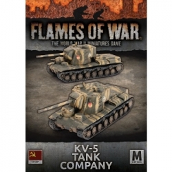 Flames Of War: Eastern Front KV-5 Tank Company (x2) (inglés)