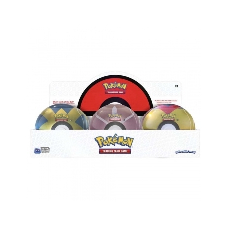 Pokémon - Pok?all Tin Display (6 Tins) (English)