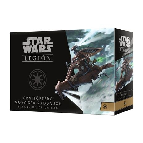 Ornitoptero Mosvispa Raddaugh Star Wars Legión de FANTASY FLIGHT GAMES