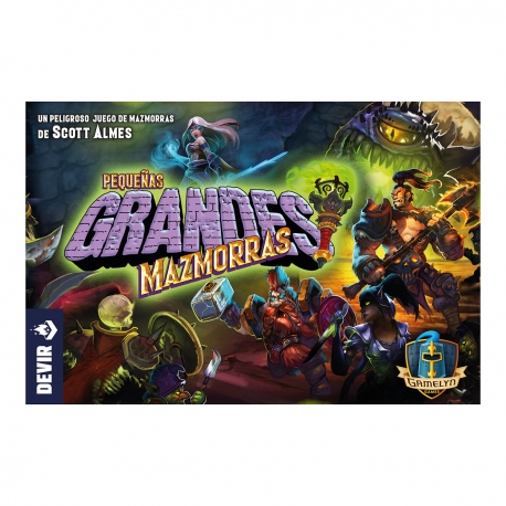 Juego de cartas Pequeñas Grandes Mazmorras de Devir