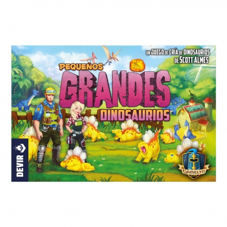 Juego de cartas Pequeños Grandes Dinosaurios de Devir
