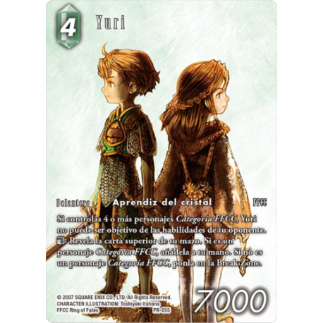 Final Fantasy TCG Kit Torneo Yuri (25+25) de Square Enix