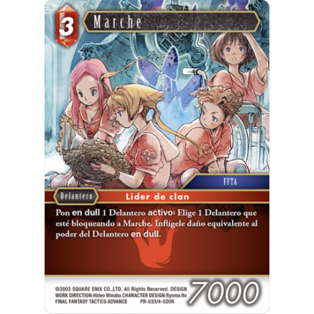 Final Fantasy TCG Kit Torneo Marche V1 (25+25) de Square Enix