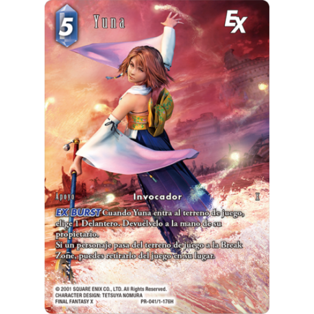 Final Fantasy TCG Kit Torneo Yuna V2 (25+25) de Square Enix