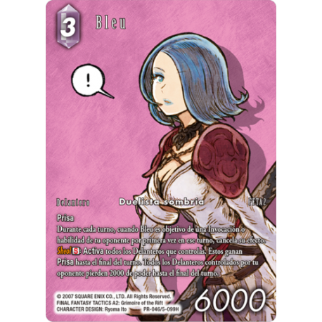 Final Fantasy TCG Bleu Tournament Kit (25+25) from Square Enix
