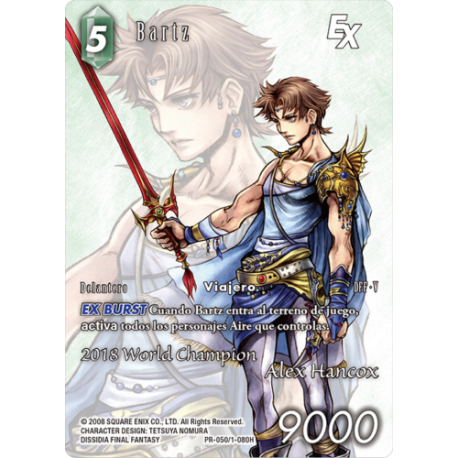 Final Fantasy TCG Bartz V2 Tournament Kit (25+25) from Square Enix