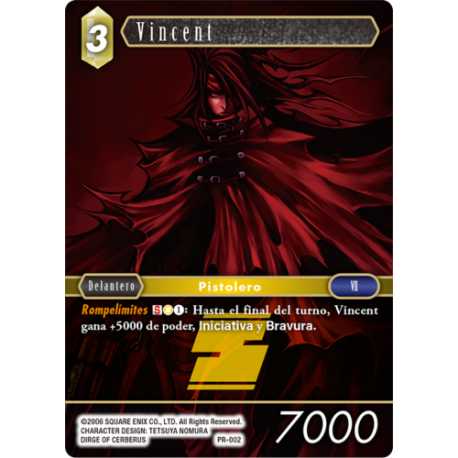 Final Fantasy TCG Vicent V1 Tournament Kit (25+25) from Square Enix