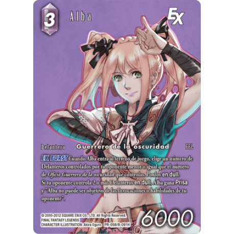 Final Fantasy TCG Kit Torneo Alba (25+25) de Square Enix
