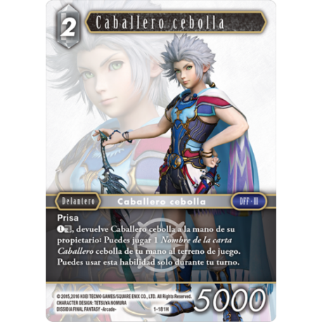 Final Fantasy TCG Kit Torneo Onion (25+25) de Square Enix