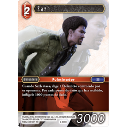 Final Fantasy TCG Kit Torneo Sazh (25+25) de Square Enix