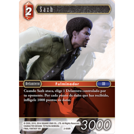 Final Fantasy TCG Sazh Tournament Kit (25+25) from Square Enix