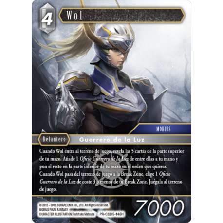 Final Fantasy TCG Kit Torneo WOL (25+25) de Square Enix