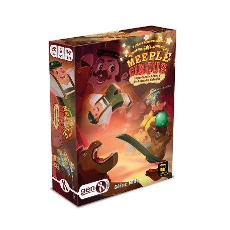 Meeple Circus Expansion 1: Air Show and Wild Animals