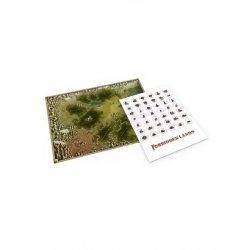 Forbidden Lands. map + stickers