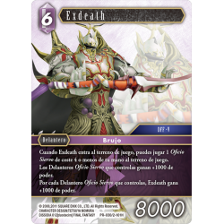 Final Fantasy TCG Kit Torneo EXEDEATH (25+25) de Square Enix