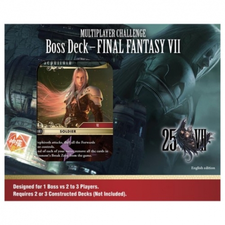 Final Fantasy Tcg Pack Multiplayer Challenge Boss Deck from Square Enix