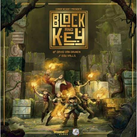 Juego de mesa Block and Key 3D de Maldito Games