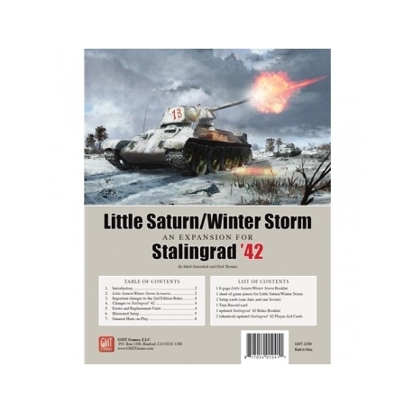 Stalingrad '42 - Little Saturn Expansion (Inglés)