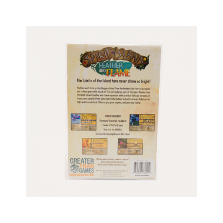 Spirit Island: Feather and Flame - Premium Foil Spirit Panels (Inglés)