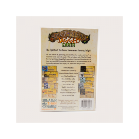 Spirit Island: Jagged Earth - Premium Foil Spirit Panels (English)