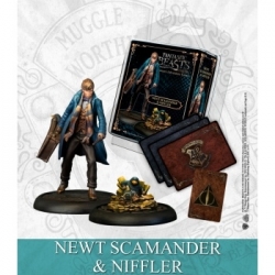 Harry Potter Miniature Game:Newton Scamander & Niffler (Inglés)