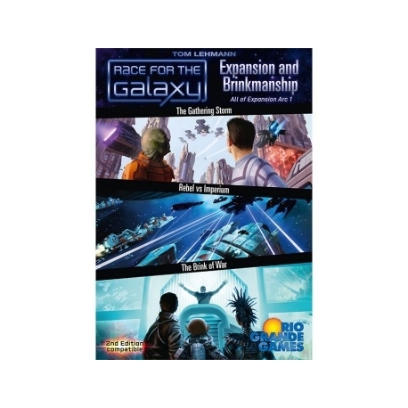 Race for the Galaxy: Expansion and Brinkmanship - The Combined 1st Arc Expansion (English)
