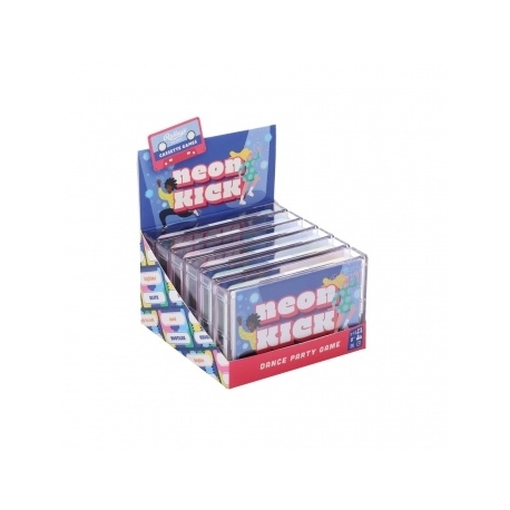 Neon Kick cassette game CDU of 6 (English)