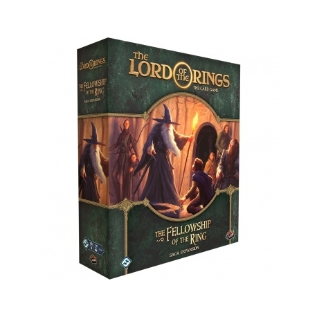 FFG - Lord of the Rings:The Card Game The Fellowship of the Ring Saga Expansion (Inglés)