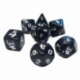 Munchkin Polyhedral Dice (7) Black/White