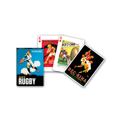 The Art of Rugby Playing Cards