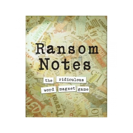 Ransom Notes The Ridiculous Word Magnet (English)