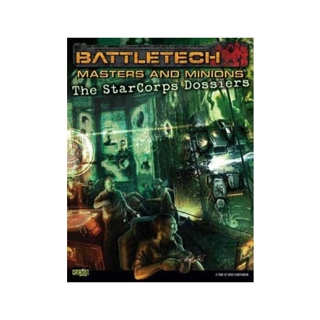 Battletech Masters & Minions Starcorps Dossiers (Inglés)