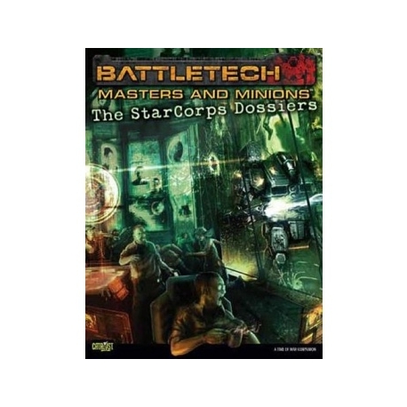 Battletech Masters & Minions Starcorps Dossiers (English)