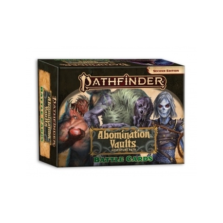 Pathfinder RPG:Abomination Vaults Battle Cards (P2) (Inglés)