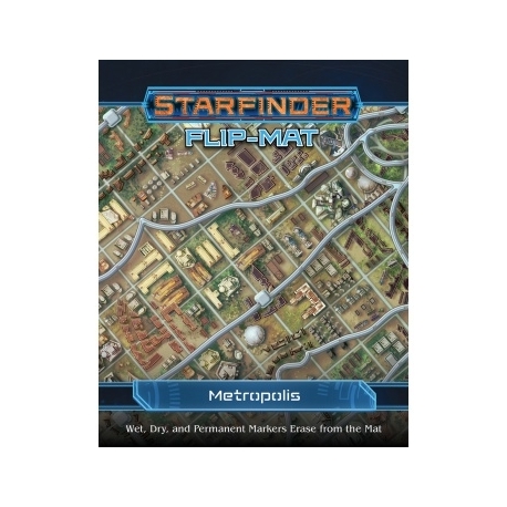 Paizo, Inc. Starfinder: Flip-Mat: Ice World RPG Accessorie - Cats In