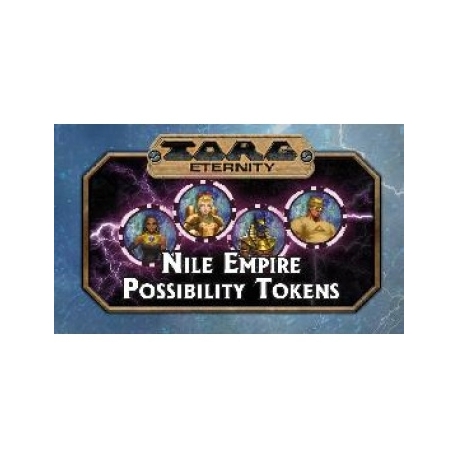 Torg Eternity - Nile Empire Possibility Tokens (Castellano)
