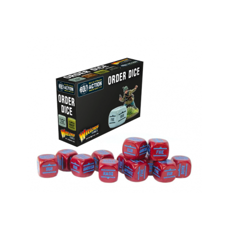 Orders Dice Pack - Maroon