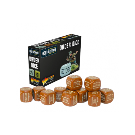 Orders Dice Pack - Brown