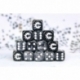 Conquest - Baron of Dice:Conquest Logo on Black Dice