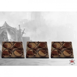 Conquest Elrik's:Slate Bases - Infantry (Inglés)
