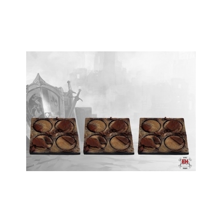 Conquest Elrik's:Slate Bases - Infantry (Inglés)