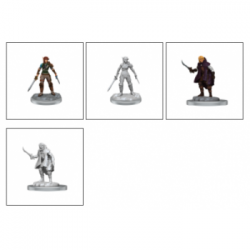 D&D Nolzur's Marvelous Miniatures: Elf Rogue & Half-Elf Rogue Protégé (2 Units) (English)