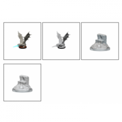 D&D Nolzur's Marvelous Miniatures: White Dragon Wyrmling (2 Units) (English)