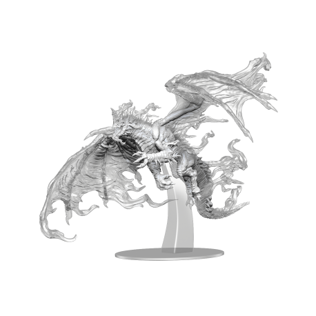 D&D Nolzur's Marvelous Miniatures: Adult Blue Shadow Dragon (English)
