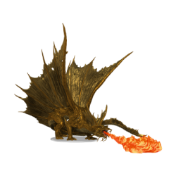 D&D Nolzur's Marvelous Miniatures: Adult Gold Dragon (English)