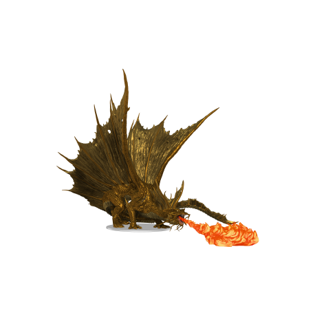 D&D Nolzur's Marvelous Miniatures: Adult Gold Dragon (English)